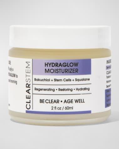 CLEARSTEM Skincare HYDRAGLOW Stem Cell Moisturizer with Bakuchiol, 1.7 oz.