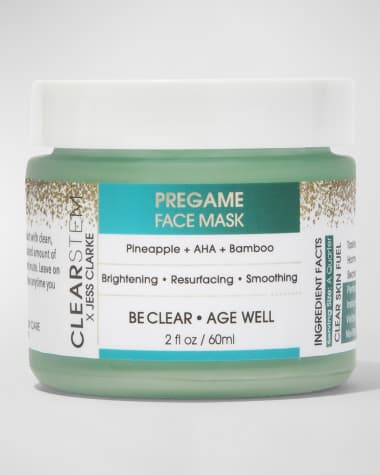 CLEARSTEM Skincare x Jess Clarke PREGAME Exfoliating AHA Smoothing Mask, 2 oz.