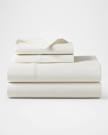 Ralph Lauren Home Organic 464 Percale Flat Sheet , QUEEN