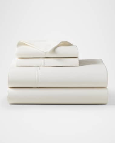 Ralph Lauren Home Organic 464 Percale Flat Sheet , KING