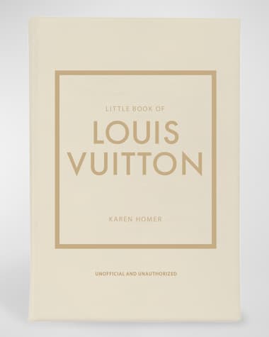 Graphic Image "Little Book of Louis Vuitton" Leather Bound Book