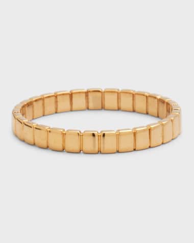 LANA 14K Yellow Gold Skinny Tag Ring