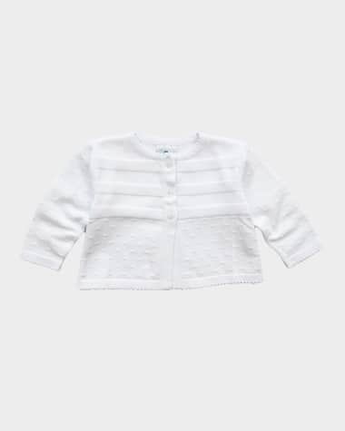Florence Eiseman Girl's Textured Cardigan, Size 12M-6X