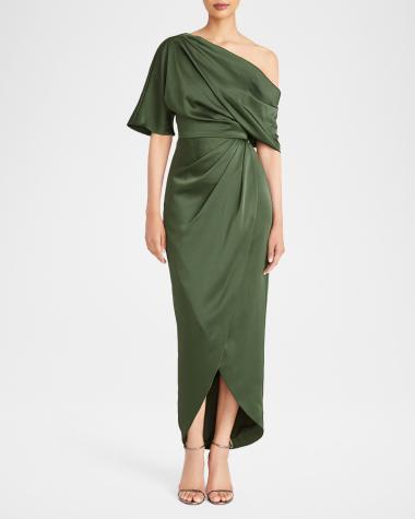 neiman marcus emerald green dress Designer Cocktail & Party Dresses Party dress