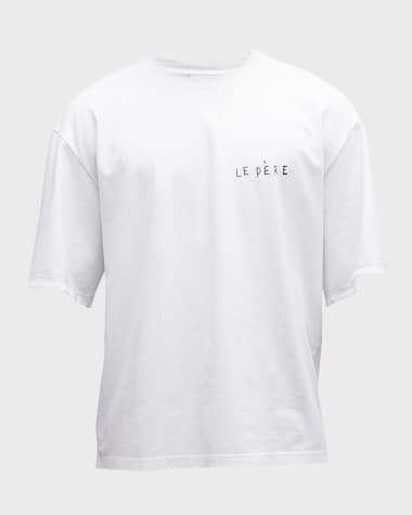 le PERE Men's Double Sleeve Boxy Fit T-Shirt