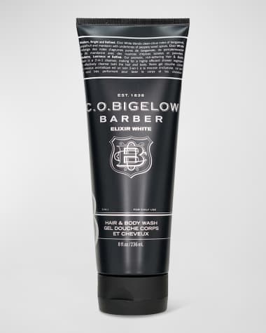 C.O. Bigelow Men's Elixir White Hair and Body Wash, 3.4 oz.