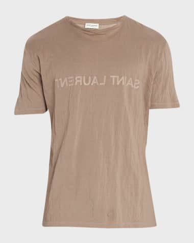 Saint Laurent Men's Reverse Logo Tee