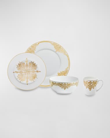 Godinger 16-Piece 20th Century Baroque Dinnerware Set