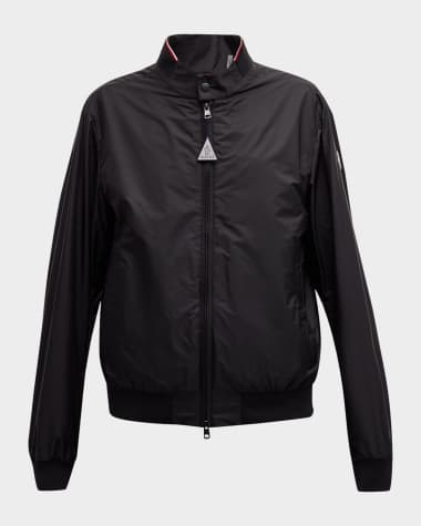 Moncler Men's Reppe Nylon Zip Jacket