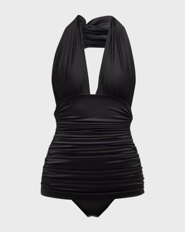 Norma Kamali Bill Halter One-Piece Swimsuit