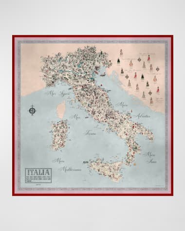 Rani Arabella Italy Cashmere-Blend Scarf