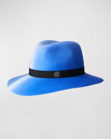 Maison Michel Henrietta Wool Felt Fedora