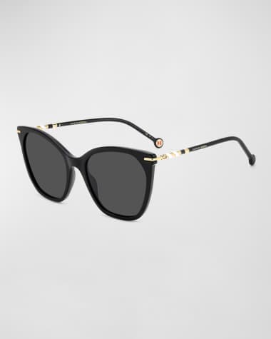 Carolina Herrera Multi-Color Acetate Cat-Eye Sunglasses