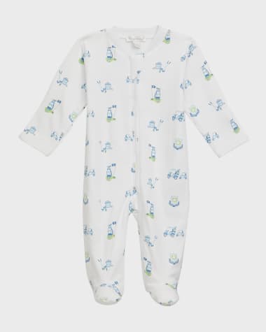 Kissy Kissy Boy's Hole In One Footie, Size Newborn-9M