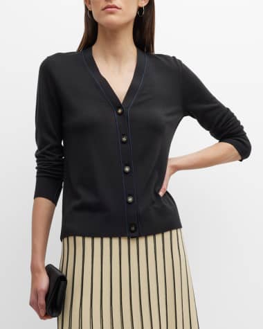 Tory Burch Dresses & Sweaters Black Clothing at Neiman Marcus