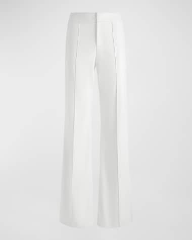 Alice + Olivia Dylan Vegan Leather Wide-Leg Pants