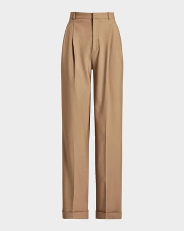 Polo Ralph Lauren Full-Length Pleated Pants