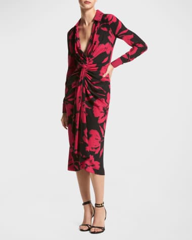 Dresses Pink Michael Kors Collection at Neiman Marcus