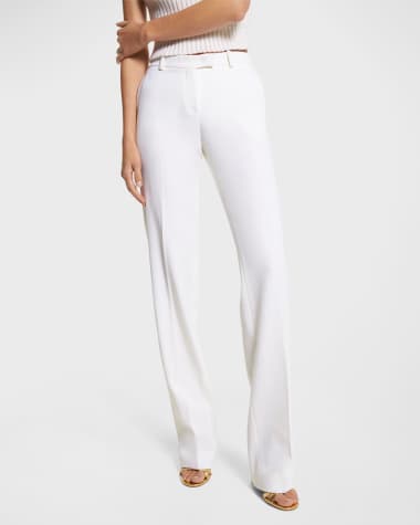 Pants White Michael Kors Collection at Neiman Marcus
