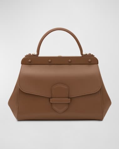Franzi Margherita Medium Leather Top-Handle Bag