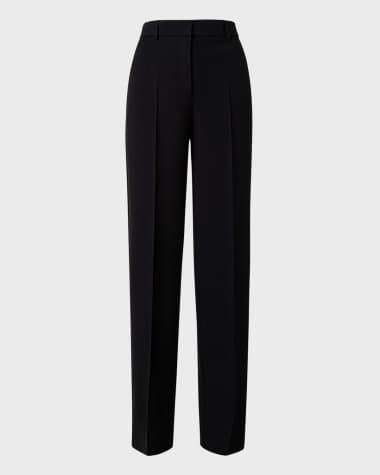 Akris punto Chiaro Signature Jersey Pants
