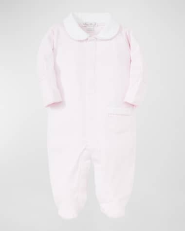 Kissy Kissy Kid's New Beginnings Collared Footie, Size Premie-9M