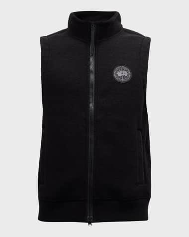 Gilet Uomo, Canadian Bros Puffer Vest Nero