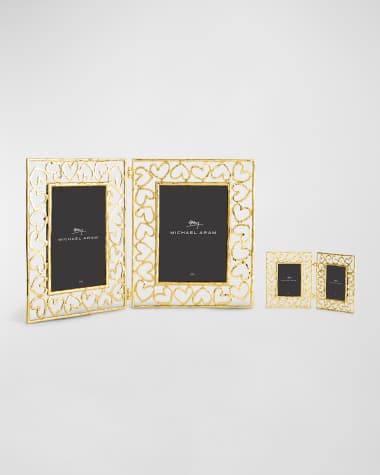 Michael Aram Heart Hinged Frame, Gold