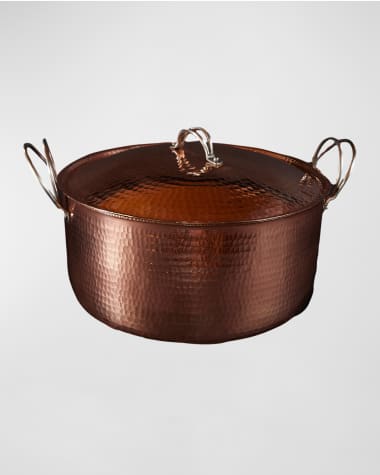 Sertodo Copper Copper Dutch Oven, 12 Quart