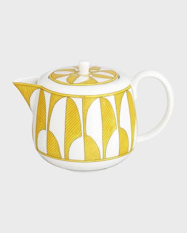 Hermes Soleil d'Hermes Teapot with Lid