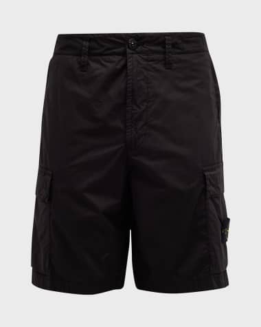Stone Island Men's Stretch-Cotton Cargo Shorts
