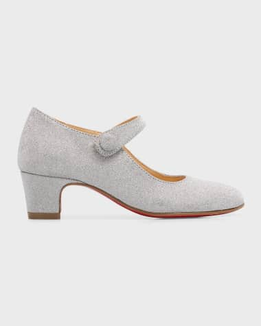 Melodie Chick - Ballerinas - Nappa leather - Bianco - Kids - Christian  Louboutin United States