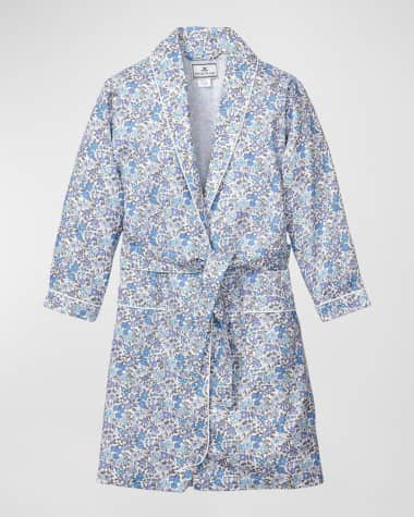 Petite Plume Kid's Fleur D'Azur Robe, Size 2-12