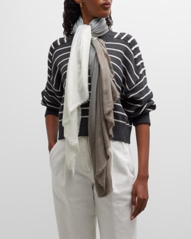 Faliero Sarti Ombre Modal-Silk Scarf