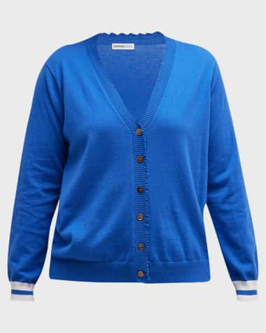 Lucky Brand Plus Size 3X Niko Metallic Pullover Sweater Blue Cashmere Wool  NWT 