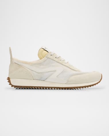 Rag & Bone Mixed Leather Retro Runner Sneakers