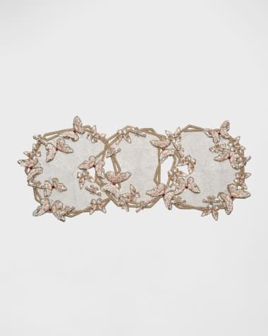 Baccarat x Kim Seybert Diamant Butterflies Table Runner