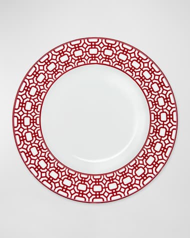 Caskata Newport Garden Gate Salad Plates, Set of 4