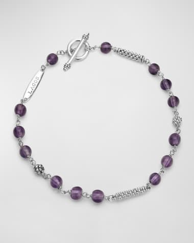 LAGOS Cavier Icon Amethyst Bracelet