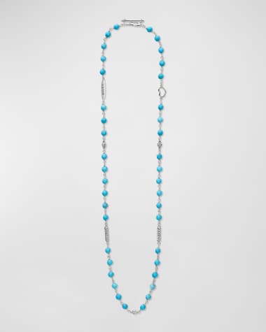 LAGOS Caviar Icon 5-Station Necklace in Sterling Silver