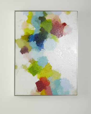 John-Richard Collection Rainbow Clouds Canvas on Giclee by Joan Curtis