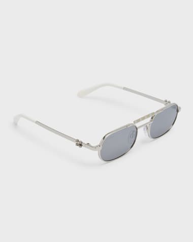 OFF-WHITE: Off White sunglasses with logo - Black  Off-White sunglasses  OERI004Y21PLA001 online at