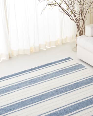 Lauren Ralph Lauren Ballast Stripe Hand-Tufted Rug, 9' x 12' Ballast Stripe Hand-Tufted Rug, 8' x 10'