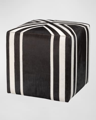 Jamie Young Nantucket Criss-Cross Ottoman