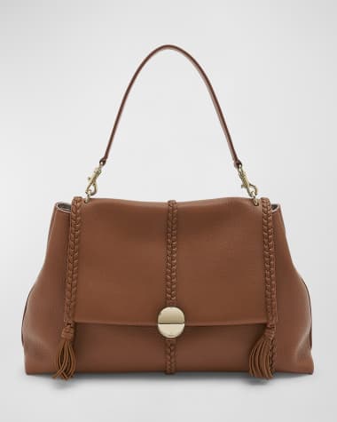 Chloé Chloe Marcie Small Leather Crossbody Bag, $890, Neiman Marcus