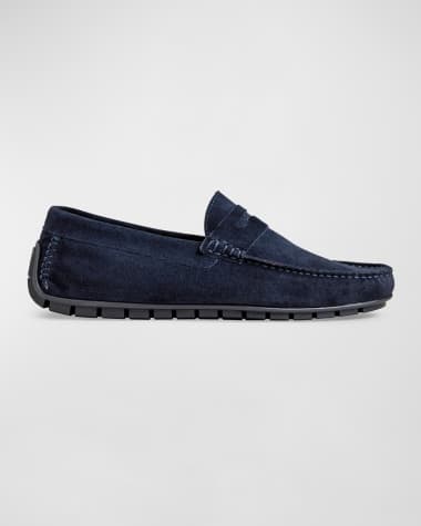 Bruno Magli Men's Xane Suede Driver Loafers