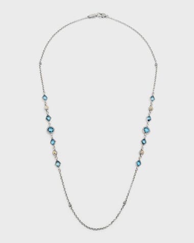 Konstantino Dome Collection Y Station Necklace