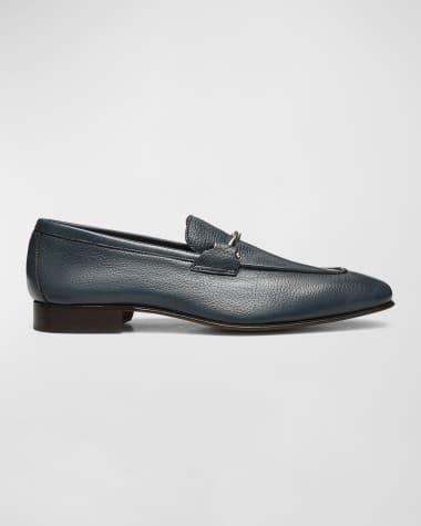 Donald Pliner Men's Jackson Leather Bit Loafers
