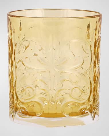 Vietri Barocco Double Old Fashioned Glass
