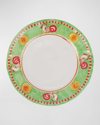 Vietri Melamine Campagna Gallina Dinner Plate